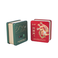 Boîte en métal carrée personnalisée pour emballage cadeau, épices, bougies, thé, bonbons, biscuits
