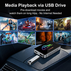 Adaptador Inalámbrico 3 en 1 para Auto con Carplay, Android Auto y Aibox de 4GB para Transmitir <span class=keywords><strong>Netflix</strong></span>, YouTube y Apple Car Play - Product Image 6