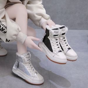 รองเท้าบู๊ทหิมะผู้หญิงรองเท้าผ้าฝ้ายกันลื่นผู้หญิงฤดูหนาวรองเท้าลำลองแฟชั่นรองเท้าสั้นที่อบอุ่นผู้หญิง - Product Image 1