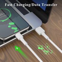 Vente en gros 1M 3.3ft TPE charge rapide câble usb type A à C câbles de chargeur de téléphone pour téléphone Samsung téléphone mobile