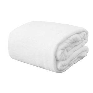 Couverture en polaire de flanelle blanche en peluche confortable de haute qualité <span class=keywords><strong>avec</strong></span> motif imprimé pour toutes les saisons - Product Image 1