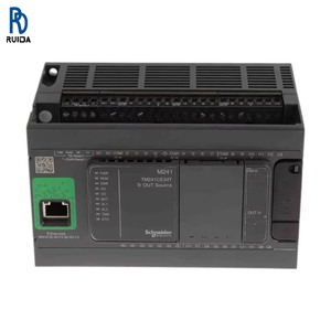 คอนโทรลเลอร์ลอจิกแบบตั้งโปรแกรมได้ (PLC) รุ่นใหม่ของแท้ ยี่ห้อ Modicon M241 TM241CE24T - Product Image 1