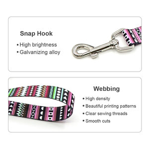 Tribal Pattern Polyester <b>Dog</b> Leash Geometric Design Durable All Seasons for <b>Dogs</b> - Product Image 6