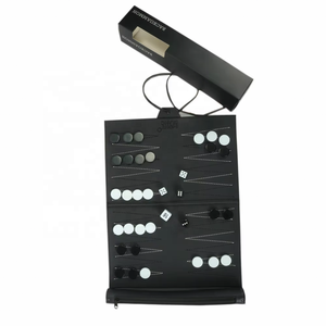 مجموعة مخصصة من الجلد طاولة الطاولة ذات جودة عالية للبطولات ولوحة ألعاب الشطرنج - Product Image 3