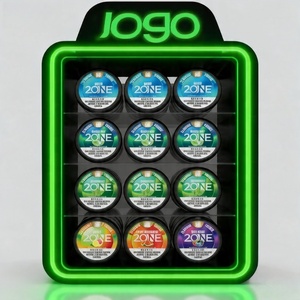 Exhibidor Acrílico Personalizado de 3 Niveles con RGB para Tienda de Cigarrillos, Exhibidor Acrílico para Tabaco Zyn - Product Image 4