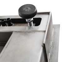 Balance au sol en acier inoxydable SUS304 étanche IP68, 1000 kg, résistante à la corrosion, plateforme de pesée lavable pour usine chimique et alimentaire