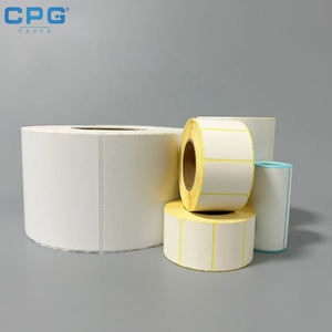 Rollo de Papel Térmico Autoadhesivo de 4x6 Pulgadas, Suministro de Fábrica, Etiqueta de Envío Térmica Directa para Vendedores en Línea, Envío de Paquetes - Product Image 1