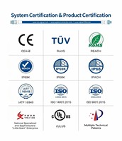 Konektor Mikro T-Type 3-Arah NMEA2000 M12 5-Pin A-Code dengan Casing Nilon, Kontak Kuningan, Tahan Air IP67 IP68