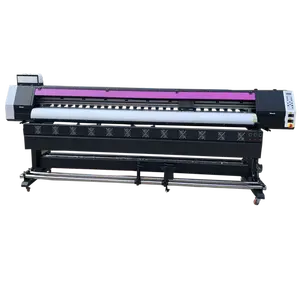 Impresora solvente ecológica de gran formato para impresión de logotipos, pegatina de vinilo de 3,2 m, 10 pies con doble cabezal XP600 DX11