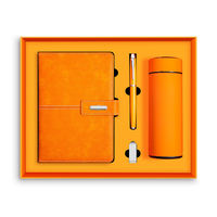 Coffret Cadeau Personnalisé Annuel d'Entreprise pour Anniversaire : Carnet A5, Stylo et Clé USB