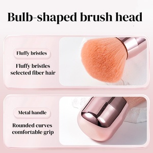 Pinceau de maquillage pour <span class=keywords><strong>le</strong></span> corps de grande taille pour fond de teint liquide, visage, corps, crème solaire, application autobronzante, cheveux synthétiques doux - Product Image 3