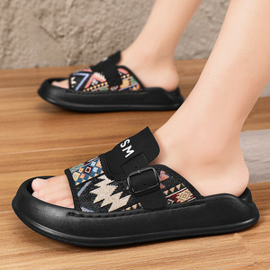 Sandalias de cuña retro de moda para hombre, estilo casual deportivo de verano, calzado elegante y versátil 2026 - Product Image 4