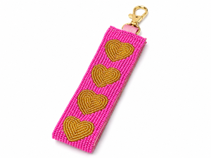 Sstringz Handmade Beaded Smiley Face Keychain Colorful Cute Bag Charm Custom <b>Gift</b> Accessory for Keys Backpacks and Handbags - Product Image 3