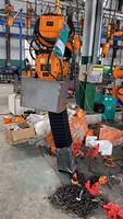 Mini palan à chaîne manuel 1 tonne Levage léger Spécial pour la décoration intérieure Portable et facile à utiliser