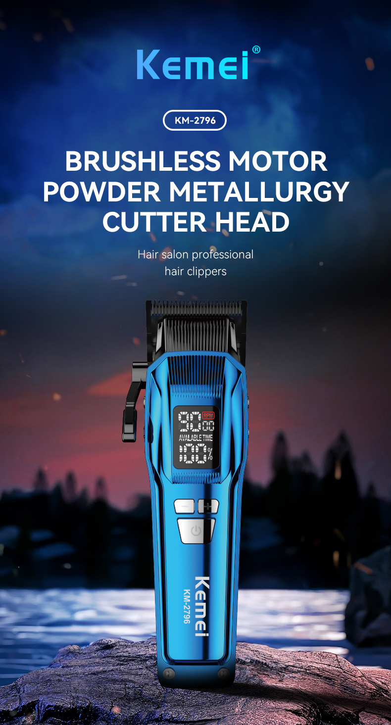KEMEI Km-2796 Professional Cordless Hair Trimmers - Durable