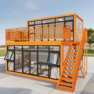 Casa Contenedor Plegable <span class=keywords><strong>de</strong></span> 20 pies y 40 pies, Tipo Z y Tipo X, Casa Móvil Plegable para Transporte - Product Image 1