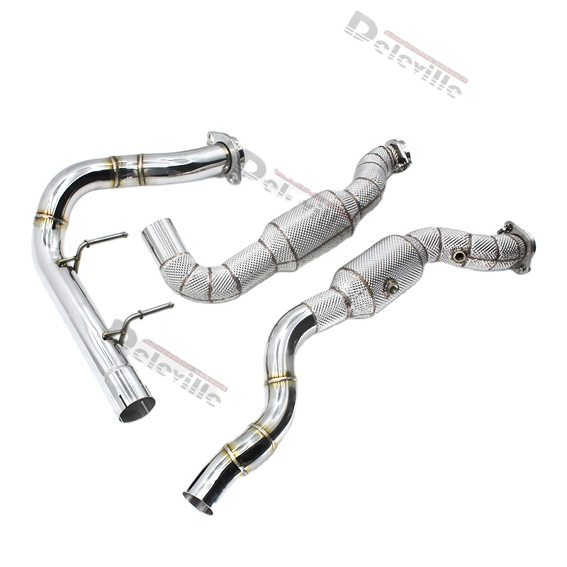 Colectores De Escape Cortos (headers) Para Ford F150 5.4L V8 2004-2010 – Acero Inoxidable Pulido, Incluye Hardware