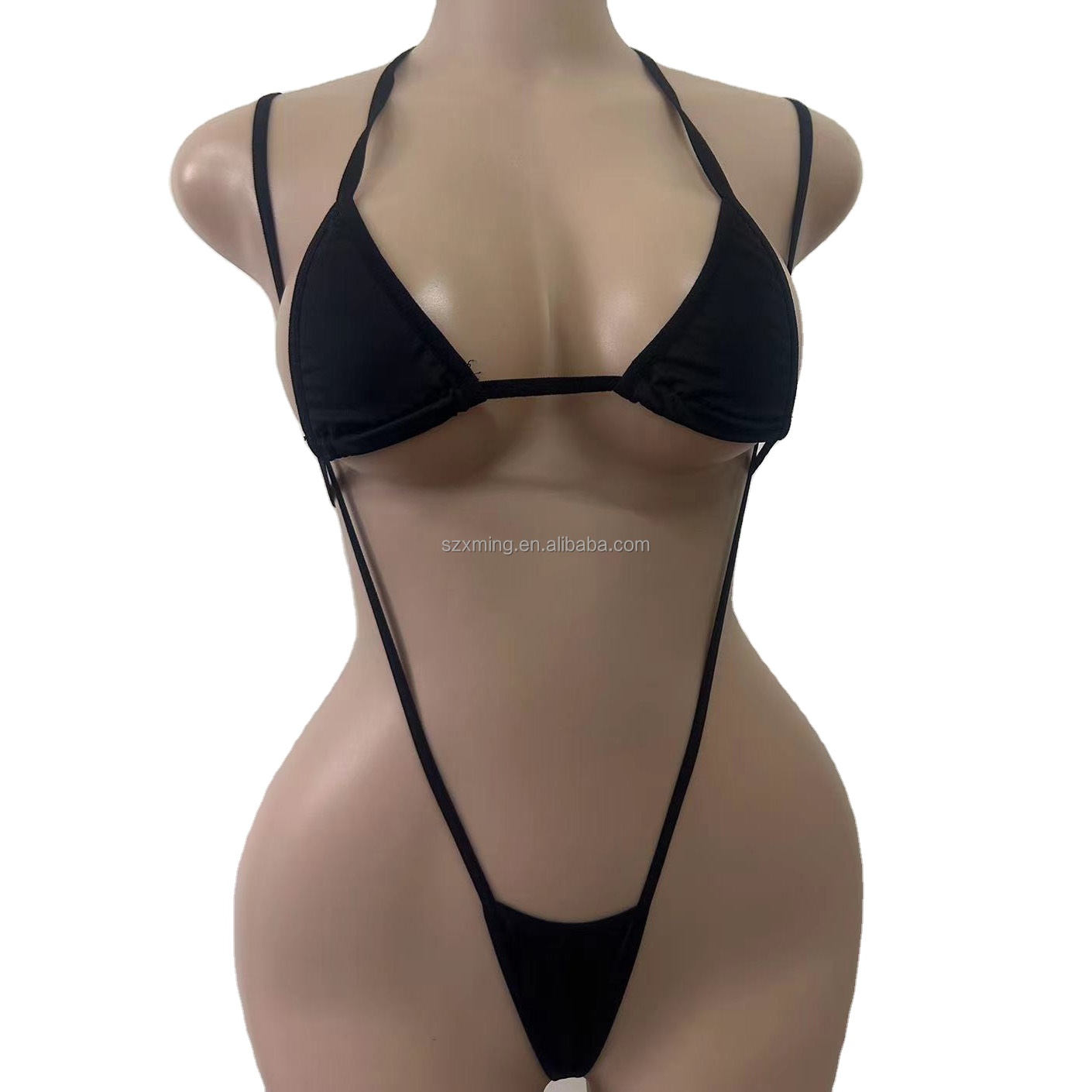 Yeni tasarımcı kadınlar egzotik giyim kutup striptizci kıyafetler seksi  Bikini setleri iç çamaşırı