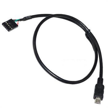 USB Terminal Cable Mike Micro/ 2.54/1*5P 5-hole 5-female Baffle ...