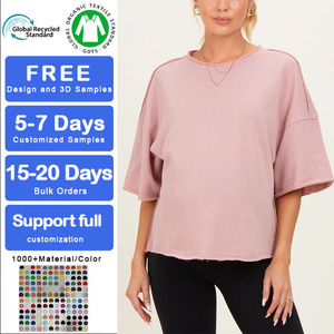 Vêtements <span class=keywords><strong>de</strong></span> maternité en gros : T-shirts d'allaitement coupe carrée à bords bruts, hauts <span class=keywords><strong>de</strong></span> maternité, chemises d'allaitement couleur unie - Product Image 1