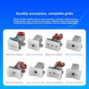 यांत्रिक मिनी सिलेंडर MCD-10 + jz3540/MCD-20 + pt3540 हाथ सहायक क्लैंप डिजिटल न्यूमेटिक संरचना एल्यूमीनियम शरीर 6 महीने - Product Image 4