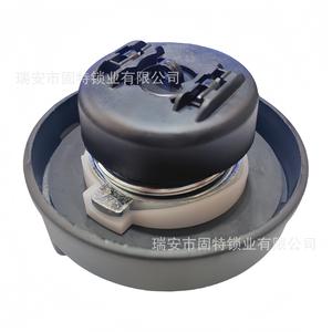 Bouchon de réservoir de carburant avec serrure 14321872 pour camion Mercedes Benz, réservoir diesel, avec clé, couvercle en plastique noir - Product Image 3