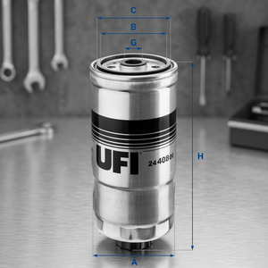 สำหรับไส้กรองน้ำมันเชื้อเพลิงสำหรับ FIAT UF24.408.00-อิตาลี - Product Image 3