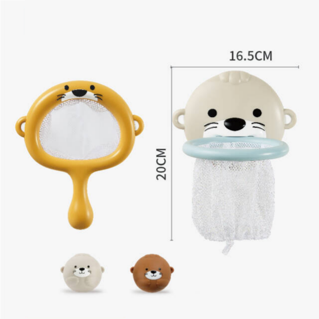 TK72167 Filet de pêche + planche à billes + balle * 2
