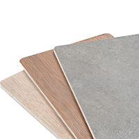 Tablero de PP de Buena Resistencia a la Flexión, Laminado con Papel de PVC/Melamina, Resistente al Fuego y al Agua, Ecológico, para Paneles de Pared Exteriores Modernos