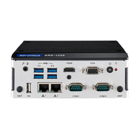Advantech-Mini PC de ordenador industrial sin ventilador, dispositivo Intel Atom E3940 QC SoC con puertos aislados GbE COM y DIO, carril DIN