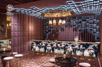 Luxe Disco Bar Design Discothèque Section VIP Sièges Meubles Dance Club Lounge Canapé et Booth à vendre