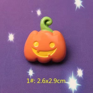 ใหม่ฮาโลวีนฟักทองโครงกระดูกผีเรซิ่นอุปกรณ์เสริม DIY เครื่องประดับการ์ตูนโทรศัพท์ผมมือถือตกแต่งเทศกาลแรงบันดาลใจความรัก - Product Image 5