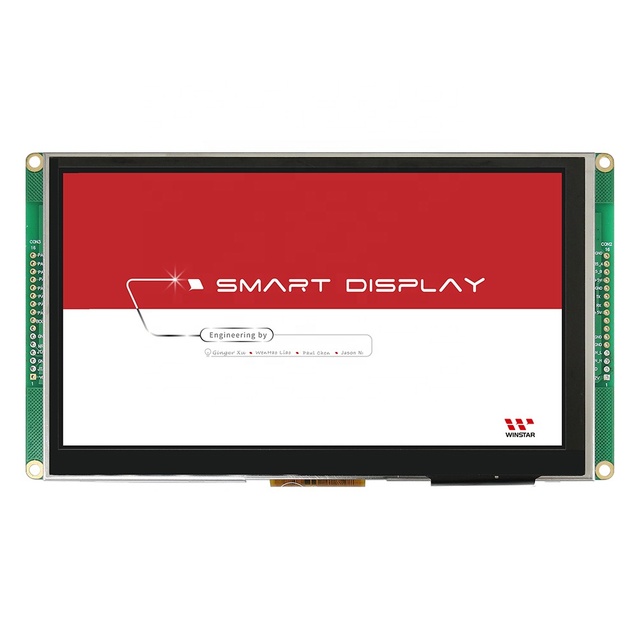 1024600 Winstar 7 inch CAN Bus TFT Display with PCAP Touch screen for Vehicle Application 1024x600