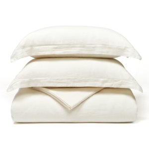 Best Quality 100% Linen Bedding <strong>Set</strong> 4 Pcs Popular Solid Pattern Quilt Cover <strong>Sheet</strong> Pillowcases Portable &amp; Folded 400tc - Product Image 1