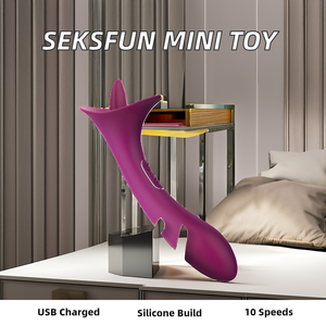 10-режимный перезаряжаемый мини-USB-вибратор - Product Image 2