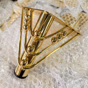 Custom oro colore metallo ferro mobili piedi divano dorato gamba per mobili - Product Image 1