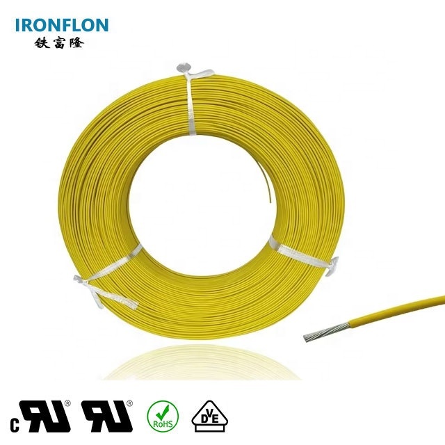 Tin Plated Stranded Copper Electrical Wire AF200 FEP Insulated Electronic Cable Wire for Car Connecting Harness