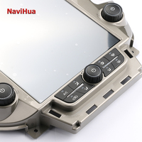 Navihua 14.4 pouces Android 11 voiture stéréo GPS Navigation voiture lecteur DVD Auto Radio pour GMC Yukon Chevrolet Tahoe Suburban 2015-18