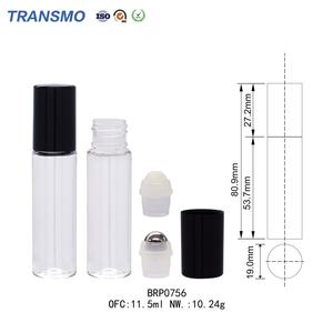 Flacon vide en plastique pour déodorant roll-on, petit tube roll-on 10 ml, tube roll-on 11 ml, tube en plastique - Product Image 2