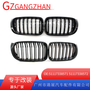 กระจังหน้า BMW สีดำเงา ผลิตจากพลาสติก ABS สำหรับ F25 F26 X3 X4 ปี 2014 2017 - Product Image 5