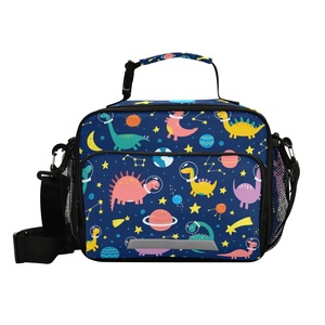 Outdoor Wholesale Custom Dinosaur Insulated <b>Lunch</b> <b>Bags</b> for Boys Girls Bento <b>Box</b> School <b>Lunch</b> Cooler <b>Bag</b> - Product Image 1