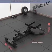 Chaise romaine pliable et réglable multifonctionnelle en métal pour haltères, banc de musculation pour les jambes et le dos, équipement de fitness