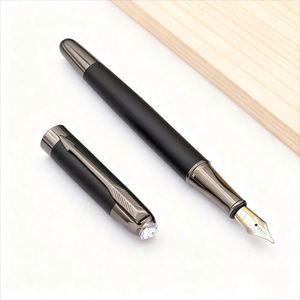 Business Luxury Metal Fountain <b>Pen</b> with logo Men's Calligraphy <b>Pen</b> with a Writing Diameter of 0.38mm Custom <b>Pen</b> for Activities - Product Image 2