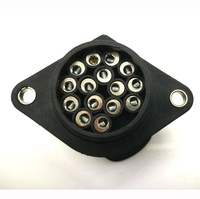 Connecteur de remorque OEM à vis 15 broches 24V ABS/EBS pour moto, VTT, bateau, attelage de remorque