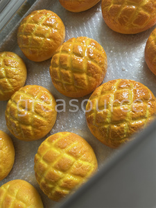 Golden Pineapple Bun Egg Yolk Butter Soft DIY Model Pastry Crispy Fluffy Sweet Suga Butter <b>Craft</b> Realistic Baking <b>Foam</b> Glossy - Product Image 6