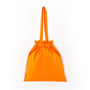 Bolsa de Lona con Cordón y Asa Simple, Personalizable con Logotipo Impreso, para Compras, Empaque, Promoción y Publicidad, Venta al Por Mayor - Product Image 4