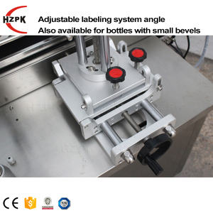 HZPK Automatic Electrical Plastic Can Round Bottle Sticker <b>Labeler</b> <b>Labeling</b> Machine - Product Image 5