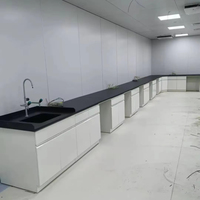 Table de travail de laboratoire au design moderne, taille personnalisée, banc de laboratoire pour les laboratoires éducatifs