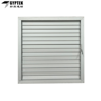 Grille d'air en aluminium avec persienne réglable 600x600
