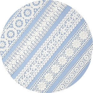 Leche pedazos Soluble en agua, Ropa Accesorios <span class=keywords><strong>tul</strong></span> bordado encaje <span class=keywords><strong>tela</strong></span> de encaje - Product Image 2
